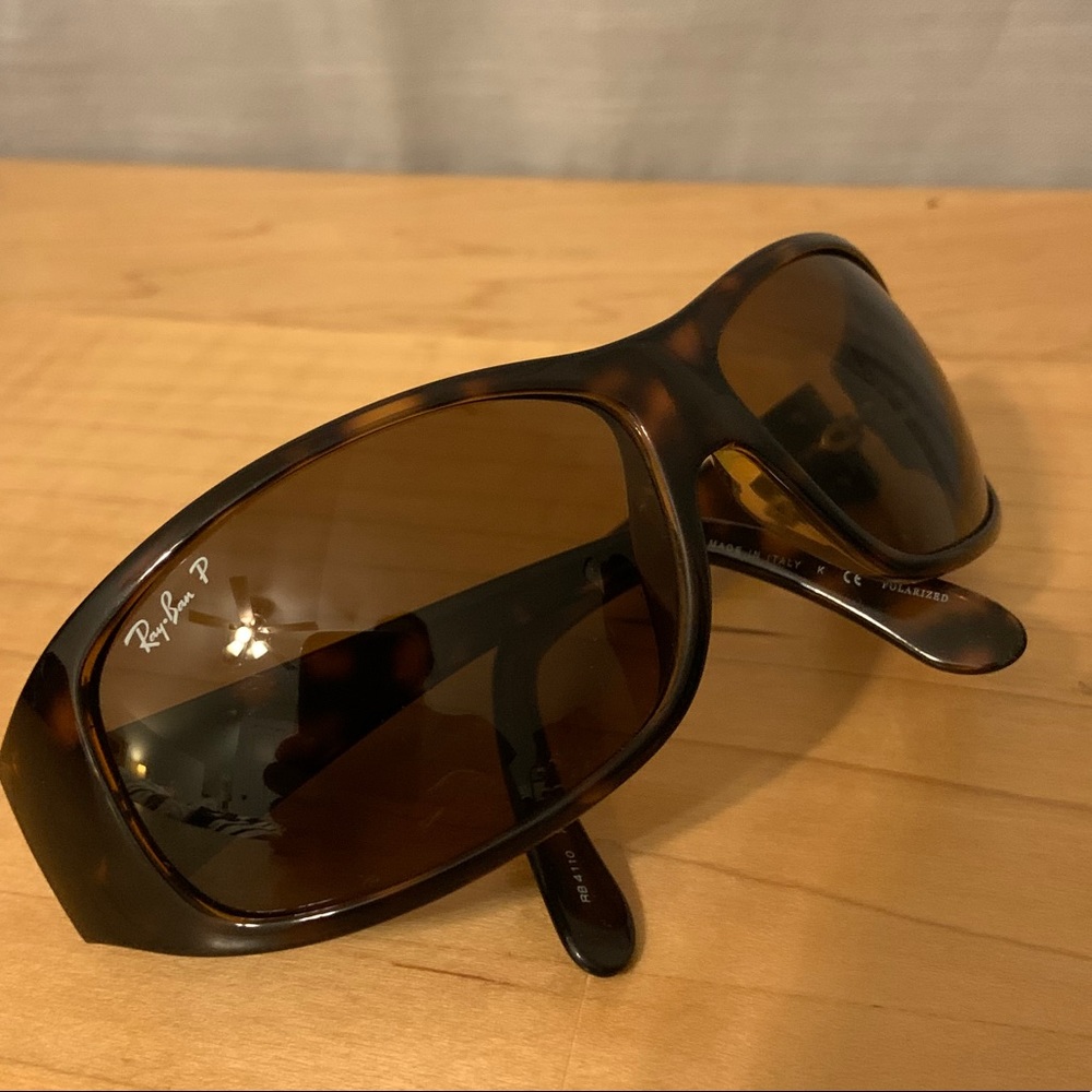 Ray Ban Polarized Tortoise Sunglasses